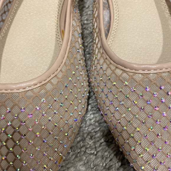 ASOS Rhinestone Mesh Flats NEW - Picture 6 of 6